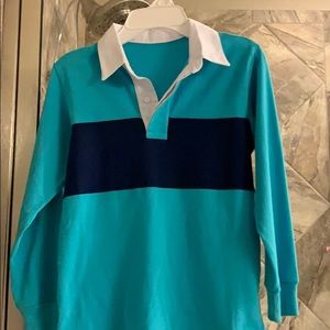 Never worn, Kellys Kids Teal & navy polo